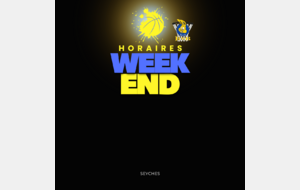 Programme du week-end