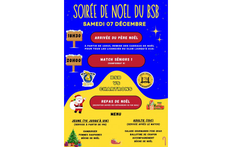 Soirée de Noel du BSB