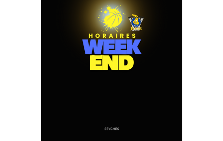 Programme du week-end